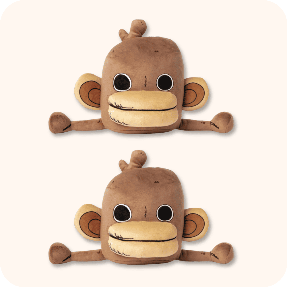 Unkey The Onkey Plush 2PCS Unkey The Onkey Plush 2PCS