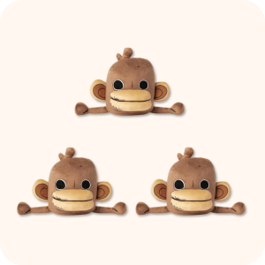 Unkey The Onkey Plush 3PCS