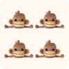 Unkey The Onkey Plush 4PCS